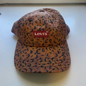 Leopard print hat